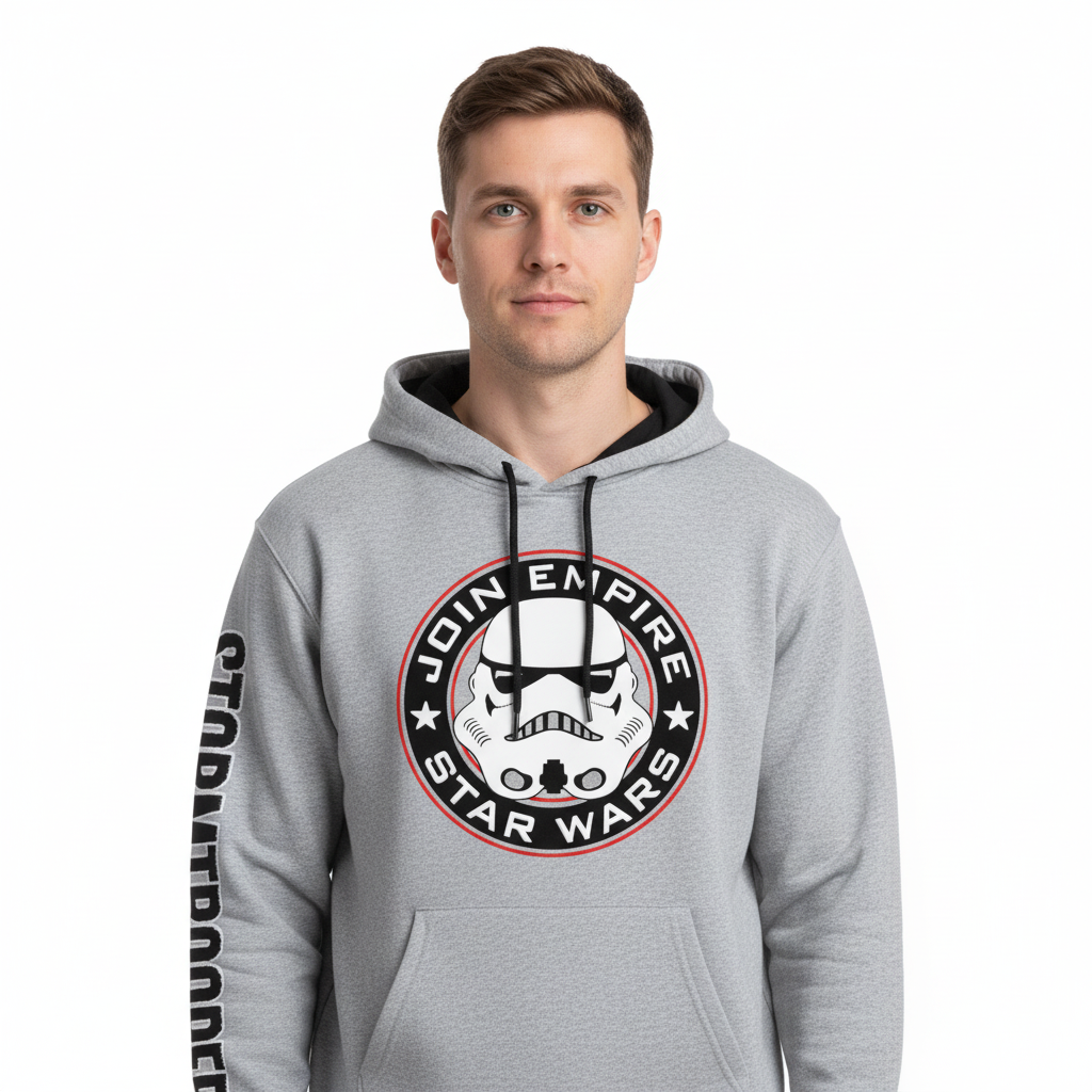 Sweat Star Wars Stormtrooper Gris – Rejoignez l’Empire