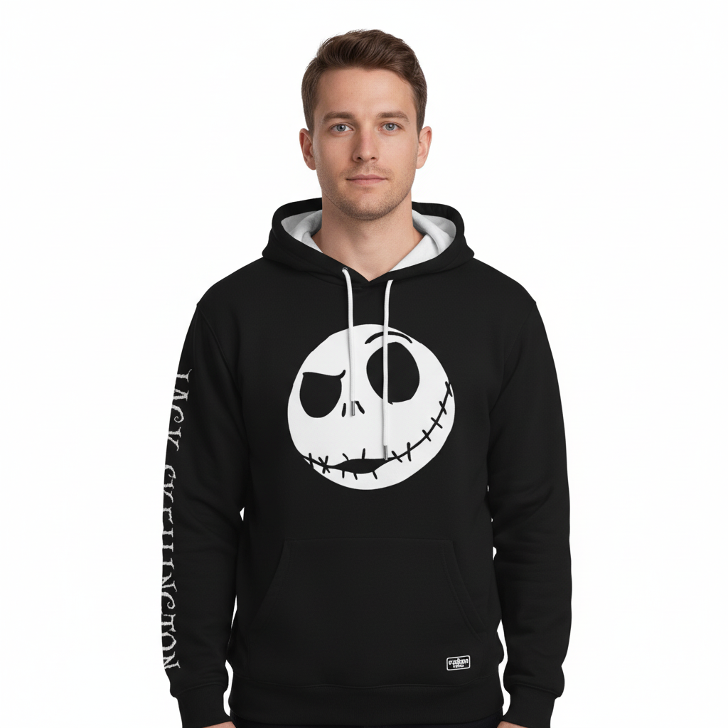 Sweat à Capuche Jack Skellington Officiel Disney