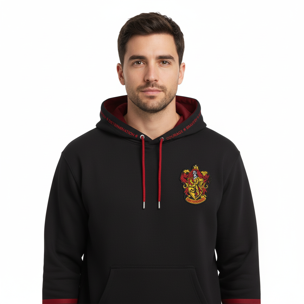 Hoodie Harry Potter Gryffondor Blason Officiel