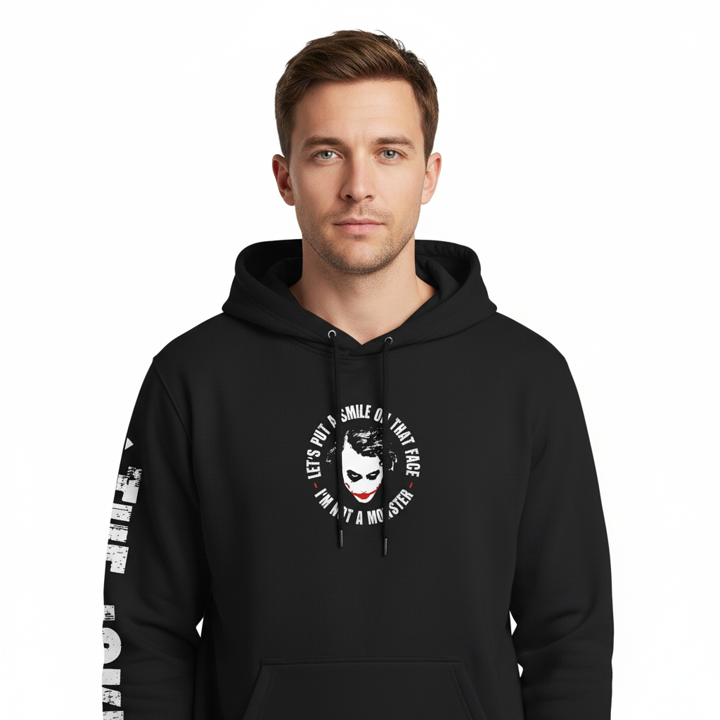 Hoodie Joker Officiel DC Comics – Confort et Style