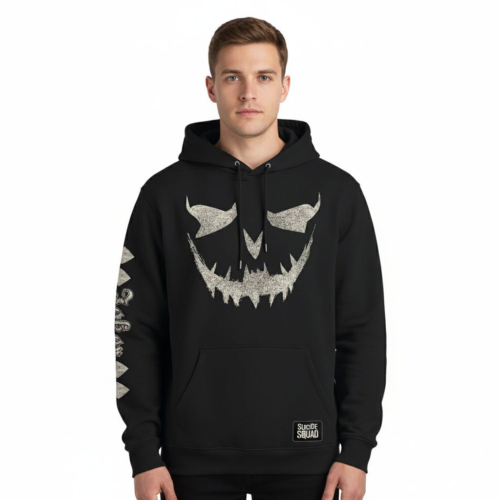 Hoodie Joker Officiel Smile – Sweat Suicide Squad