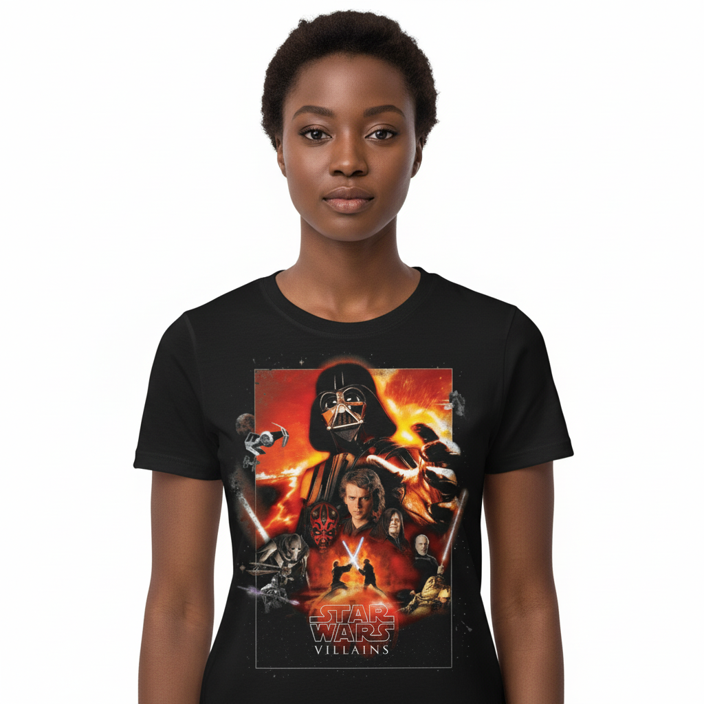 T-shirt Star Wars Côté Obscur Villains