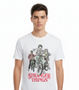 T-shirt Stranger Things à Imprimé Retro Bikers