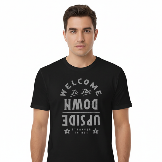 T-shirt Stranger Things - Mode Upside Down