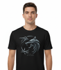 T-shirt Witcher - Logo Loup