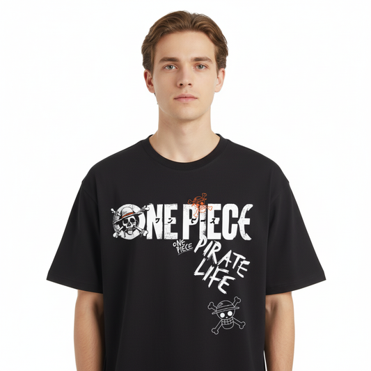 T-Shirt Officiel One Piece – Pirate Life Logo