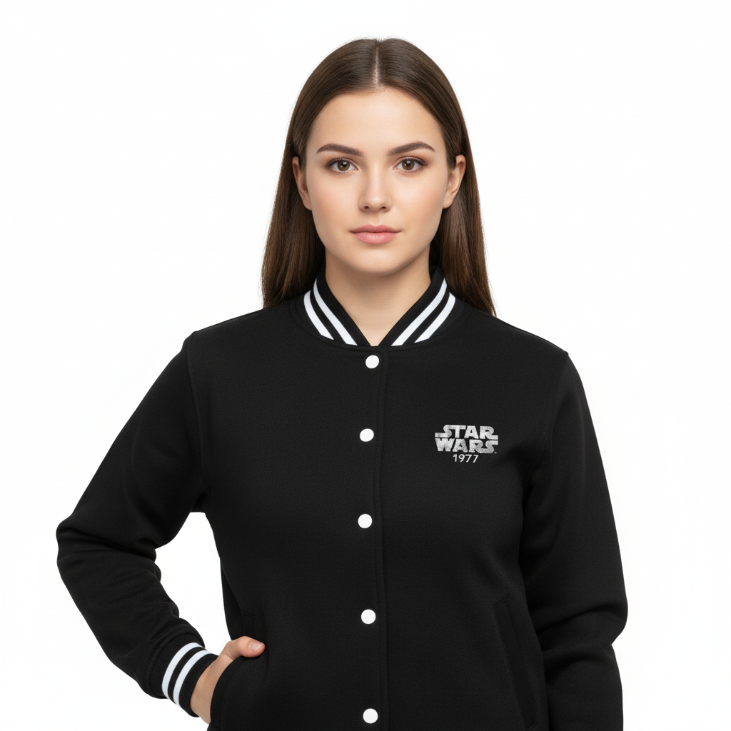 Veste Teddy Officielle Star Wars – Logo 1977