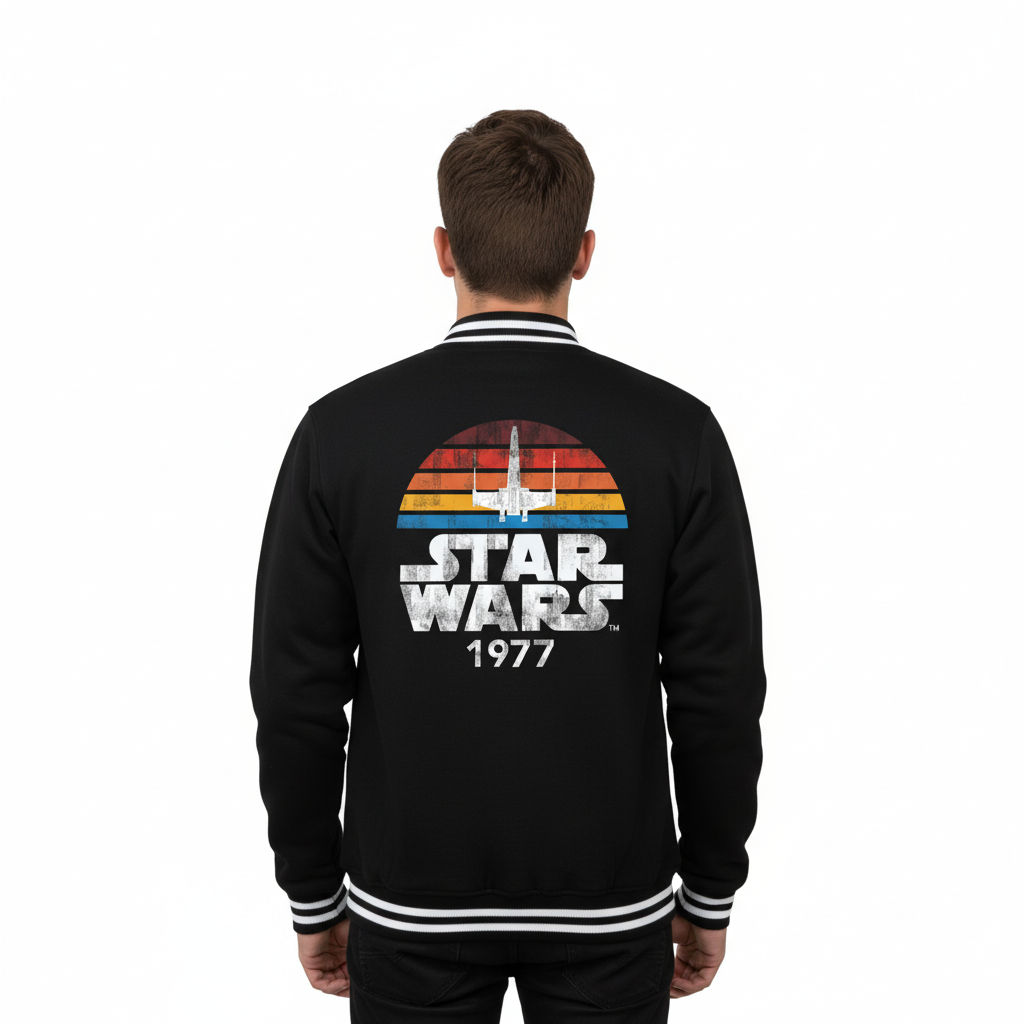 Veste Teddy Officielle Star Wars – Logo 1977