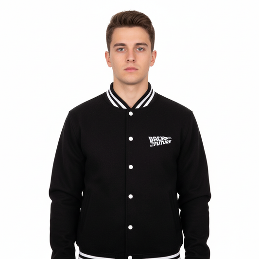 Veste Varsity Officielle Back to the Future – Hill Valley USA – Unisexe