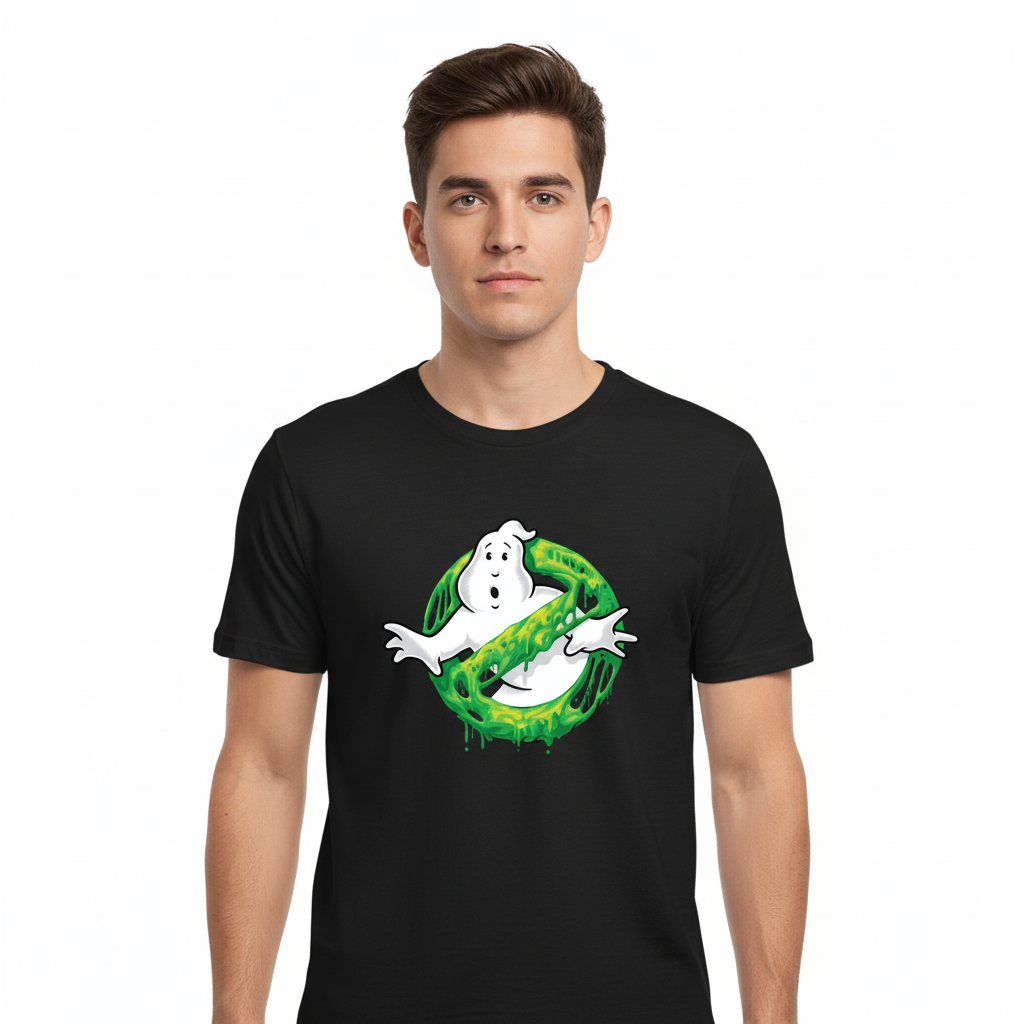 T-shirt Ghostbusters Glow in the Dark avec Logo SOS Fantômes