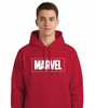 Hoodie Marvel Logo Rouge – Licence Officielle Marvel