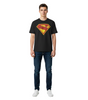 T-shirt Superman Officiel - Logo DC Comics Rouge & Jaune
