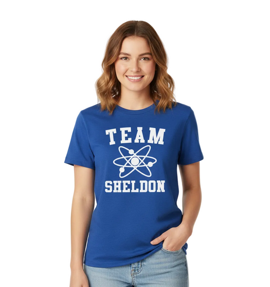 T-shirt The Big Bang Theory - TEAM SHELDON