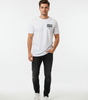 T-Shirt One Piece Doflamingo Back Print Blanc One Piece