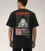 T-Shirt One Piece Doflamingo Oversize Noir One Piece