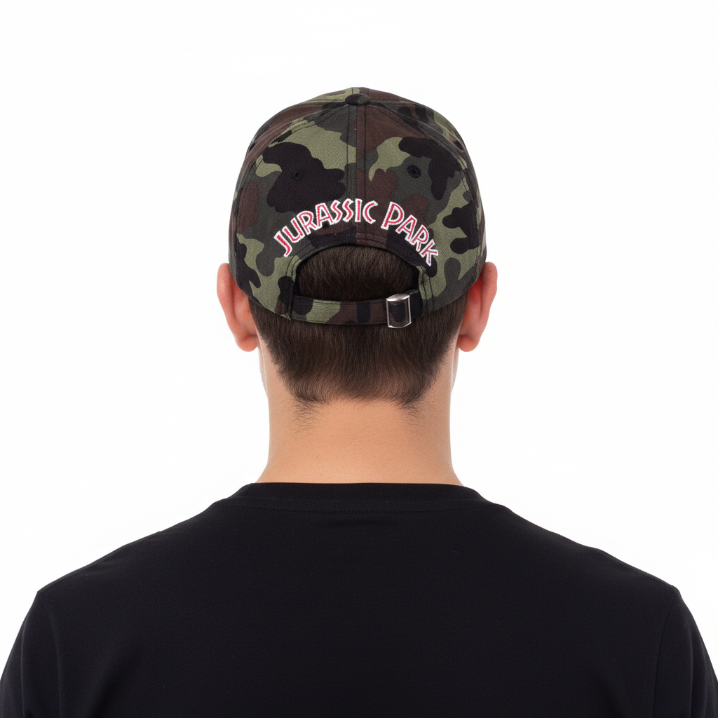 Jurassic Park Kasket - Camouflage Logo