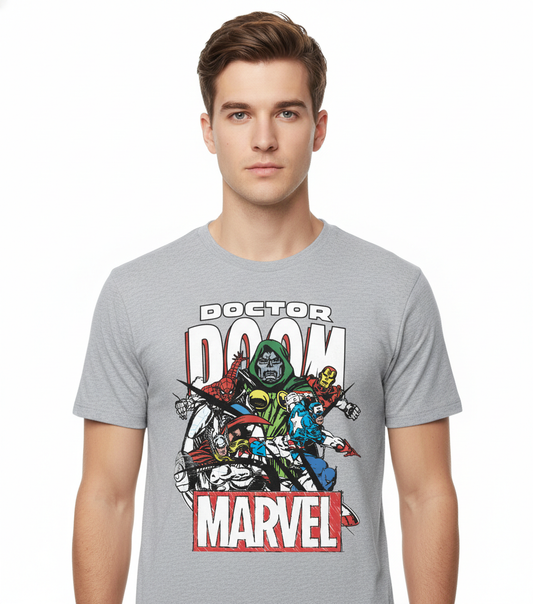 Doctor Doom T-Shirt avec portrait graphique