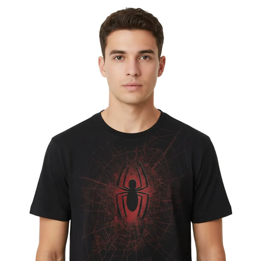 T-shirt Marvel Spider-Man - Destroyed Spider Web MARVEL
