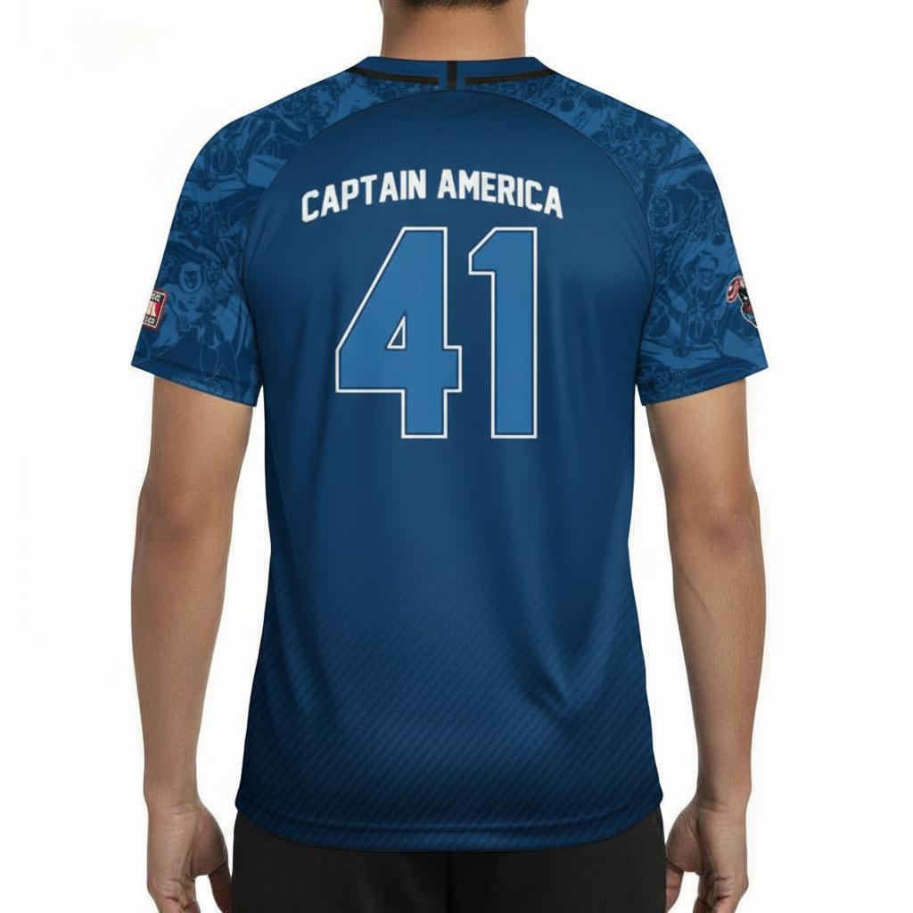 SOCCER JERSEY CAPTAIN AMERICA 41