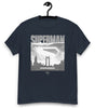 Superman City of Tomorrow Skyline Art - New Superman Movie 2025 Design - T-shirt - Legend Stuff - Superman - T-shirt
