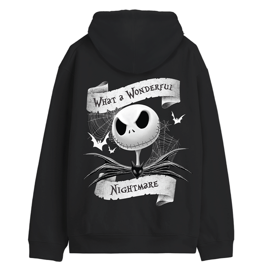 Sweat à Capuche Disney Jack Skellington Officiel – What a Wonderful Nightmare - Legend Stuff - Disney - Sweat-shirt