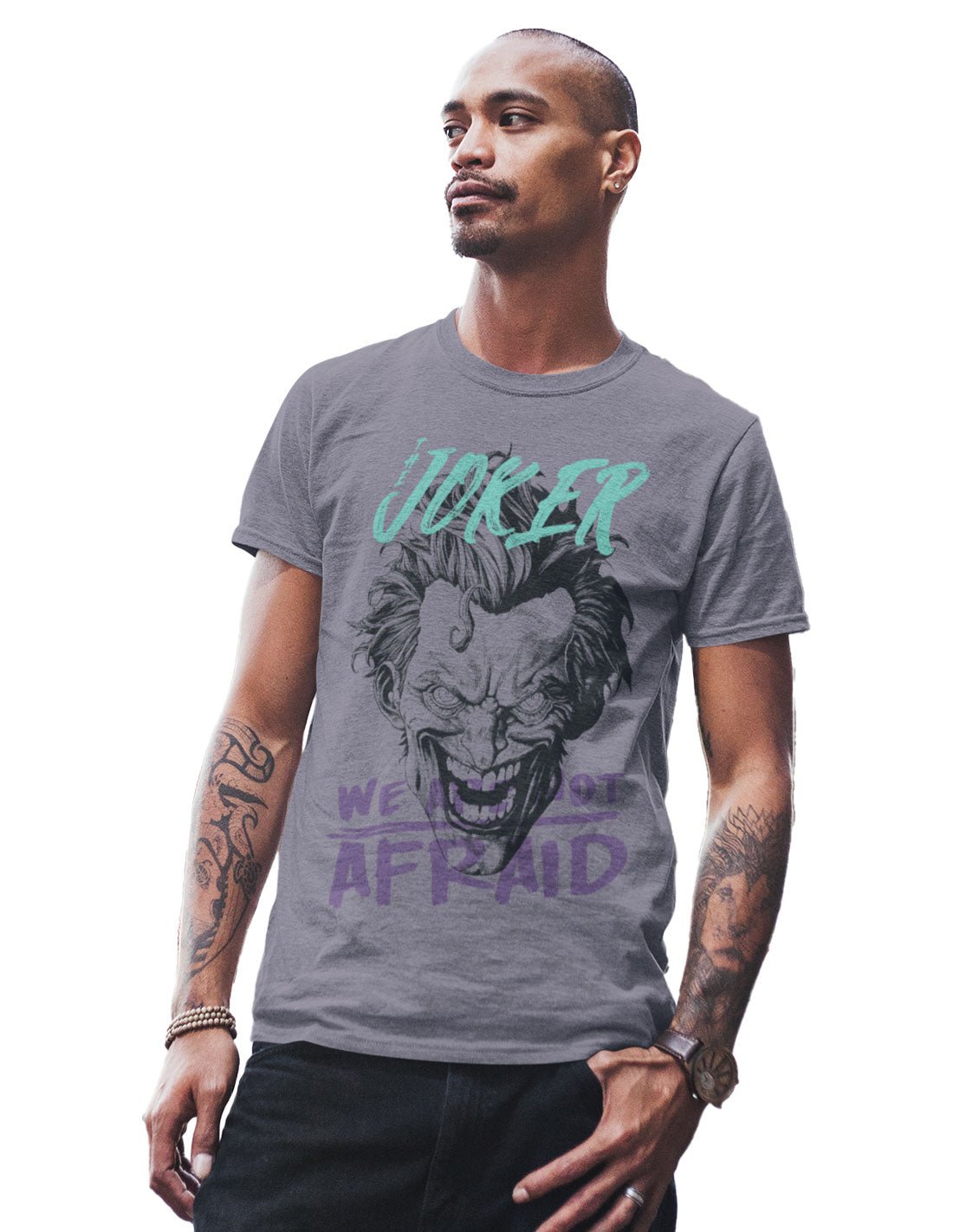 T-shirt DC Comics Joker - We Are Not Afraid - Legend Stuff - DC Comics - T-shirt