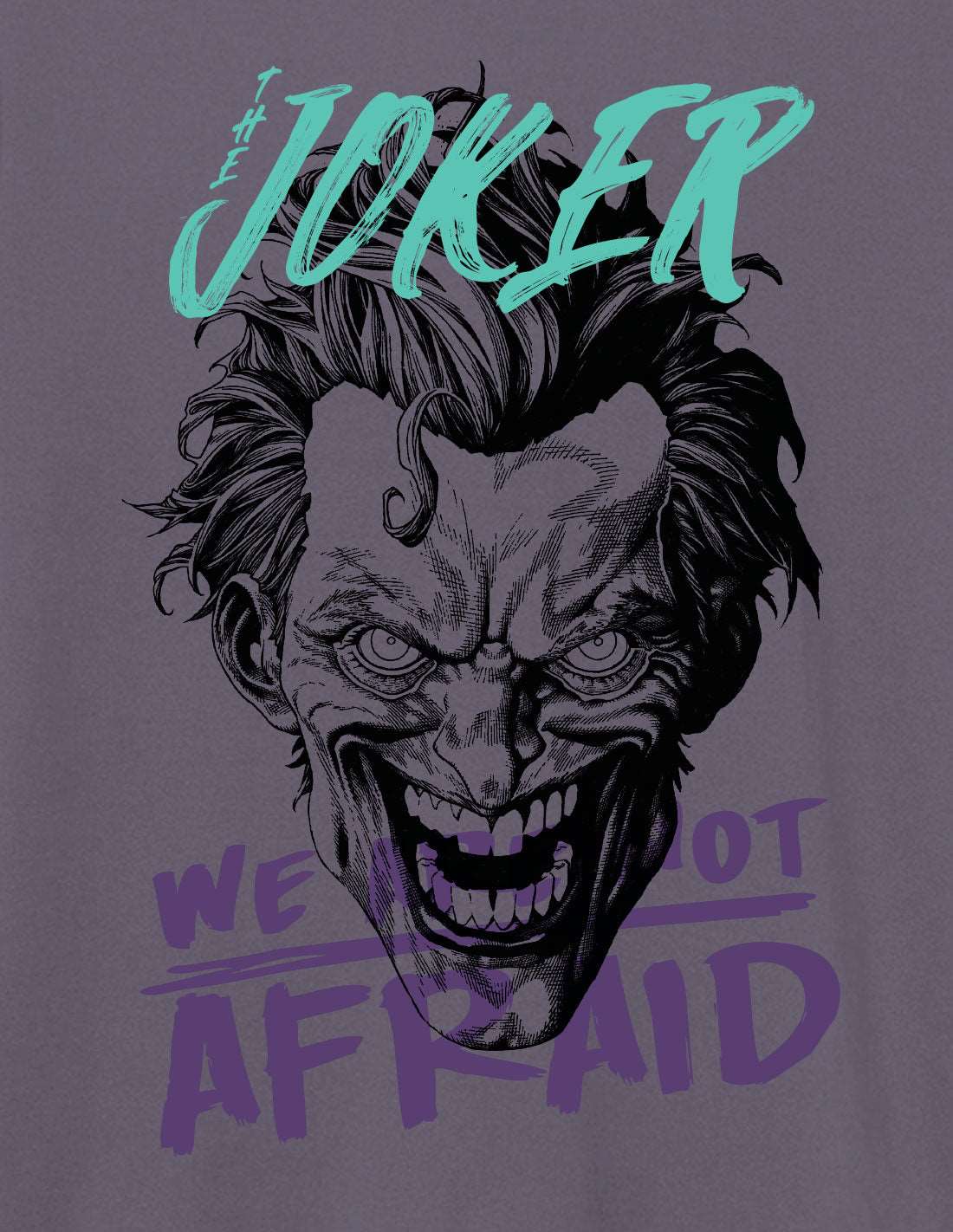T-shirt DC Comics Joker - We Are Not Afraid - Legend Stuff - DC Comics - T-shirt