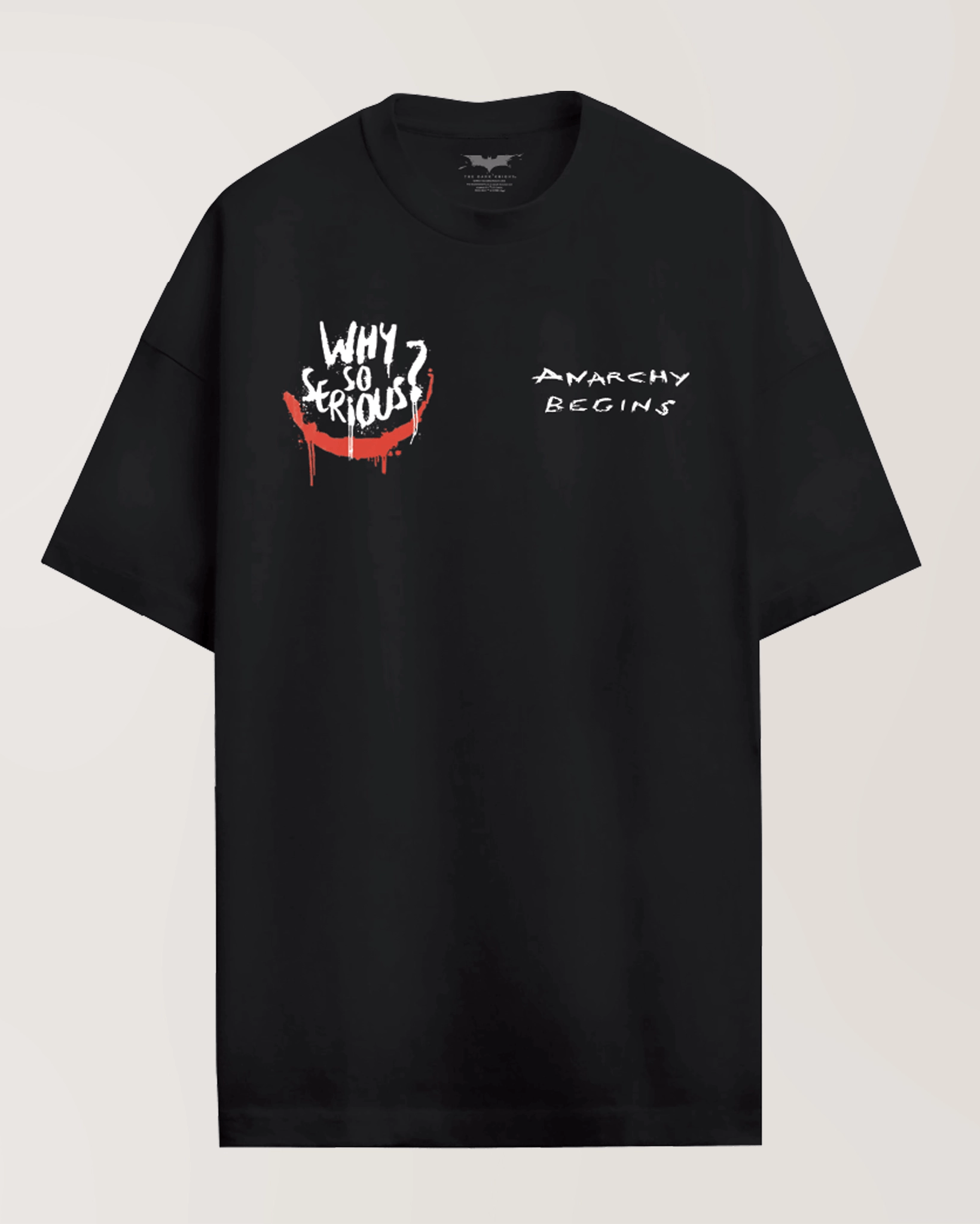 T-shirt DC Comics - Pourquoi Être Sérieux? | Coton Oversize – Legend Stuff, image size:1639x2048