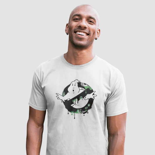 T-shirt Ghostbusters - GREEN PAINT - Legend Stuff - Ghostbusters - T-shirt
