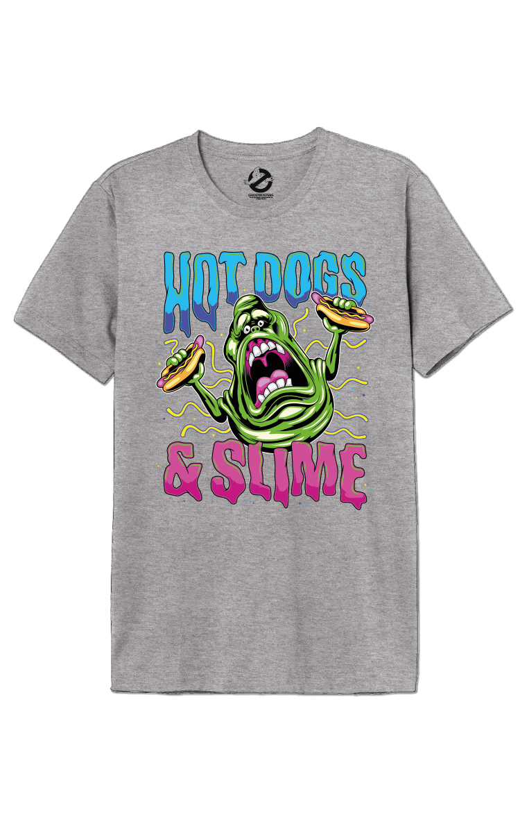 T-shirt Ghostbusters - Hot Dogs And Slime - Legend Stuff - Ghostbusters - T-shirt