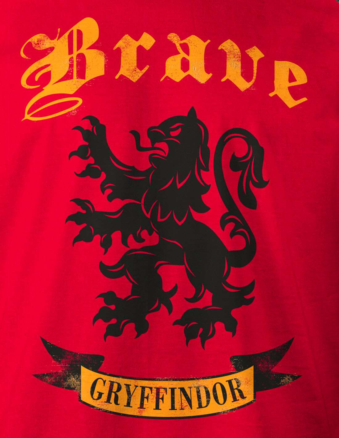 T-shirt Harry Potter - Gryffindor Brave - Legend Stuff - Harry Potter - T-shirt