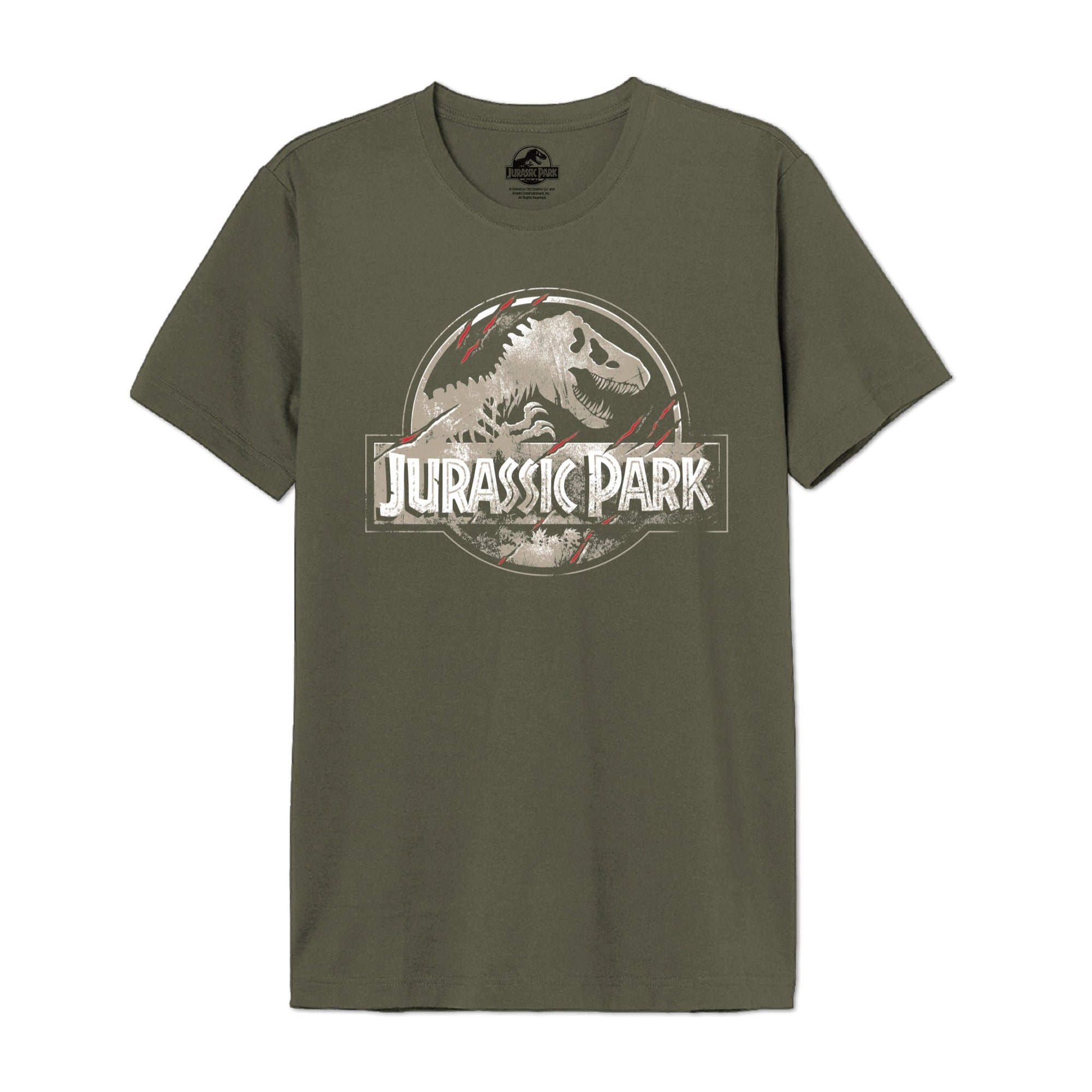 T-shirt Jurassic Park - Classic Logo Cracked - Legend Stuff - Jurassic Park - T-shirt