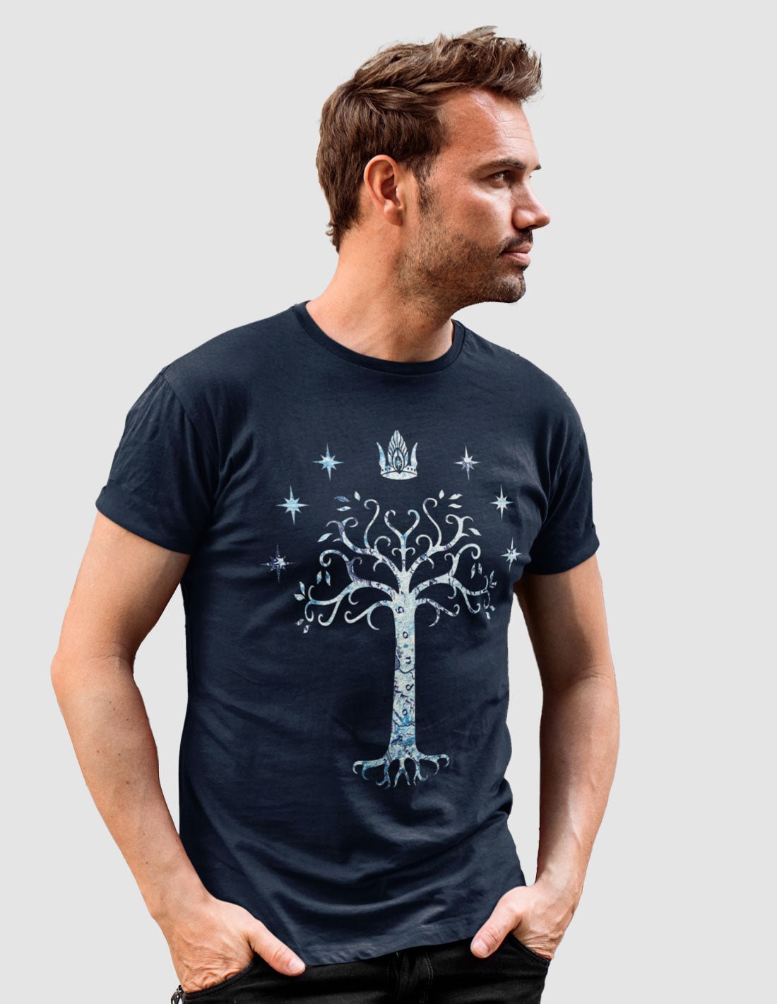 T-shirt Le Seigneur des Anneaux - White Tree Gondor - Legend Stuff - Le Seigneur des anneaux - T-shirt