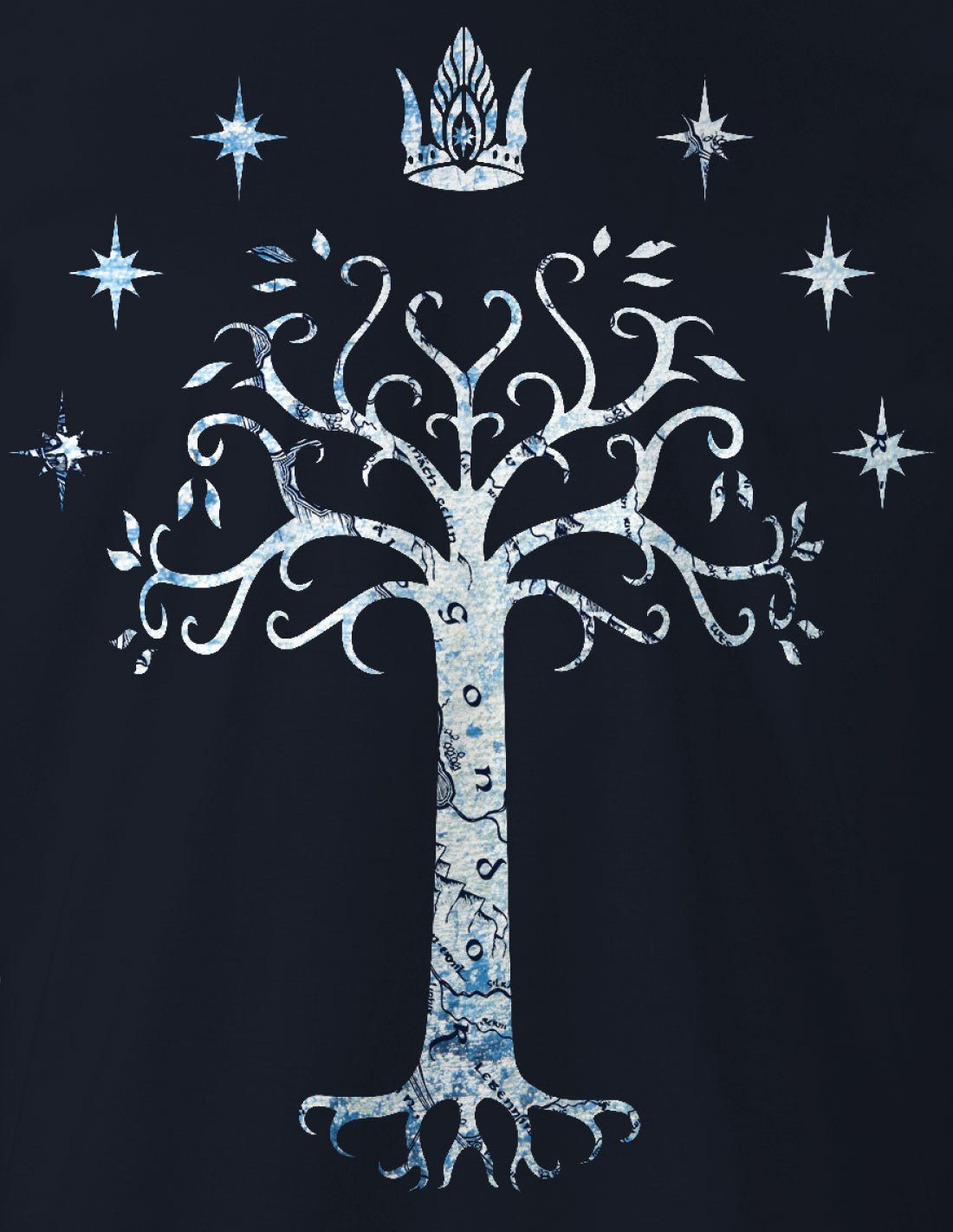T-shirt Le Seigneur des Anneaux - White Tree Gondor - Legend Stuff - Le Seigneur des anneaux - T-shirt