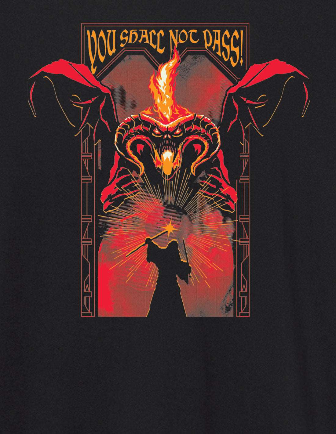 T-shirt Le Seigneur des Anneaux - You Shall Not Pass - Legend Stuff - Le Seigneur des anneaux - T-shirt