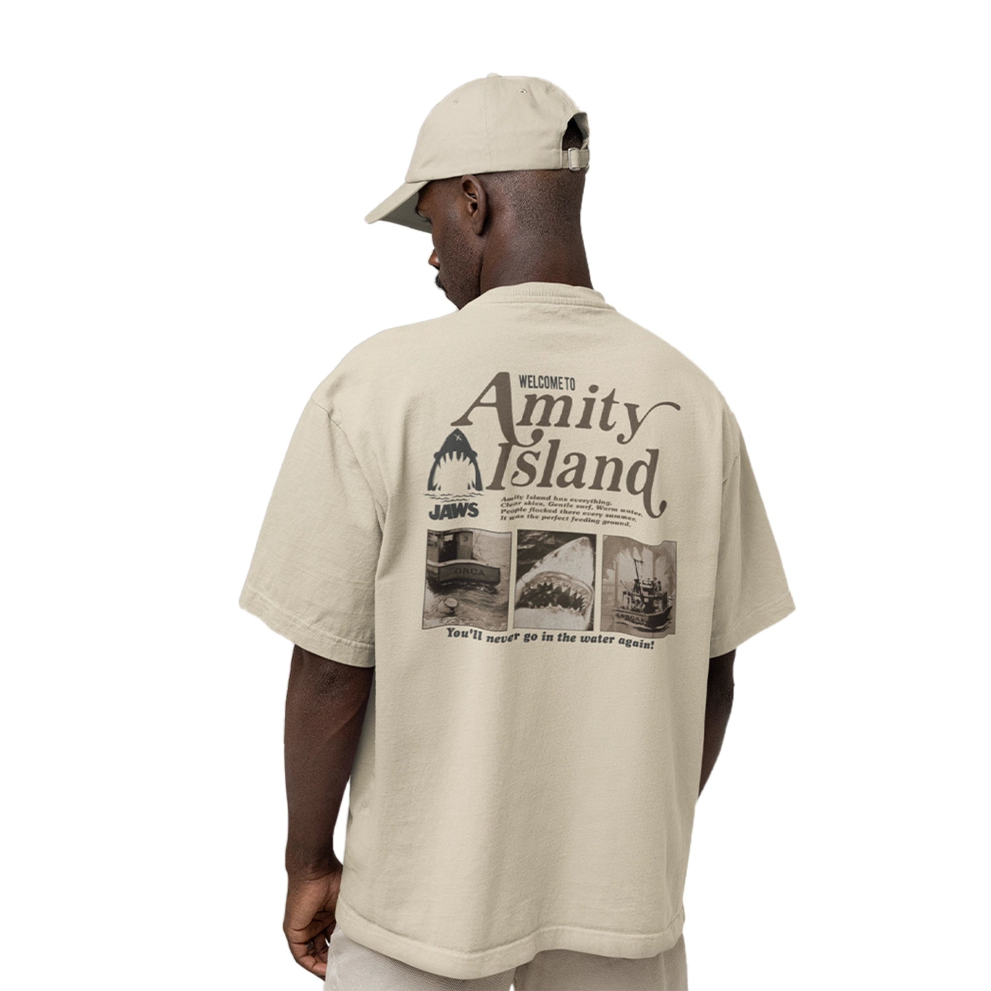 T-shirt Les Dents de la Mer - AMITY ISLAND - Legend Stuff - Jaws - T-shirt