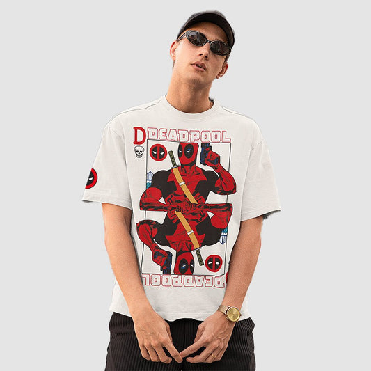 T-shirt Marvel Deadpool Oversize - Card - Legend Stuff - MARVEL - T-shirt