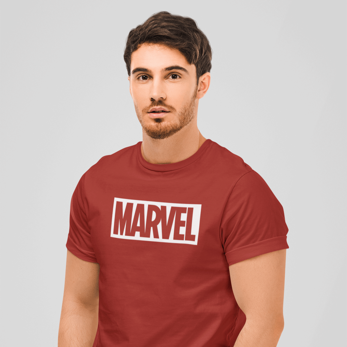 T-shirt Marvel Logo - Red Classic Logo - Legend Stuff - MARVEL - T-shirt