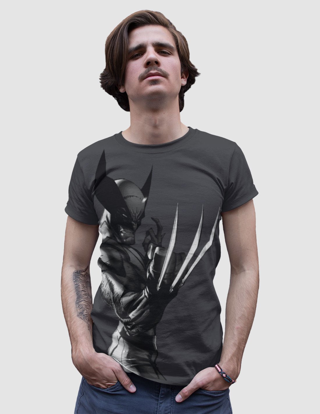 T-shirt Marvel X - Men - Wolverine Profil - Legend Stuff - MARVEL - T-shirt