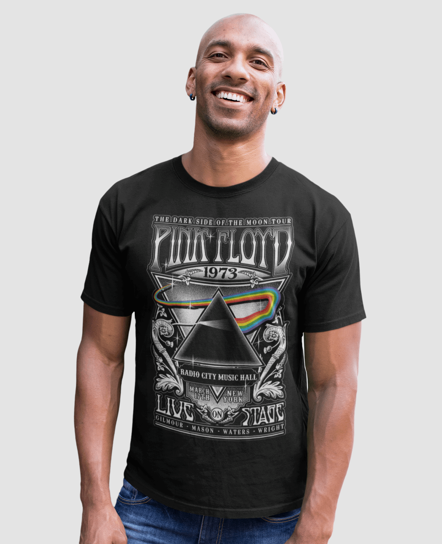 T-shirt Pink Floyd - The Dark Side Of The Moon Tour - Legend Stuff - Pink Floyd - T-shirt