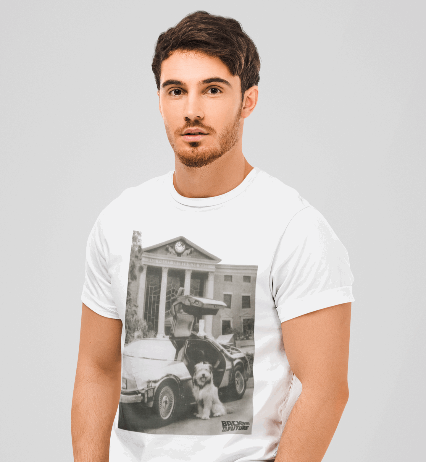 T-shirt Retour vers le futur - Einstein - Legend Stuff - Retour vers le futur - T-shirt