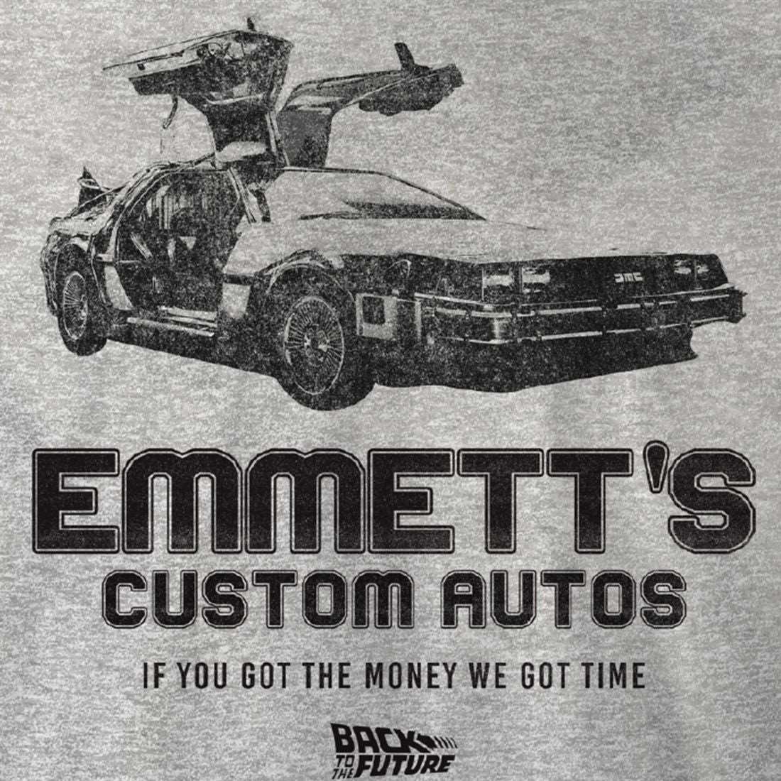 T-shirt Retour vers le futur - Emmett's Custom Autos - Legend Stuff - Retour vers le futur - T-shirt