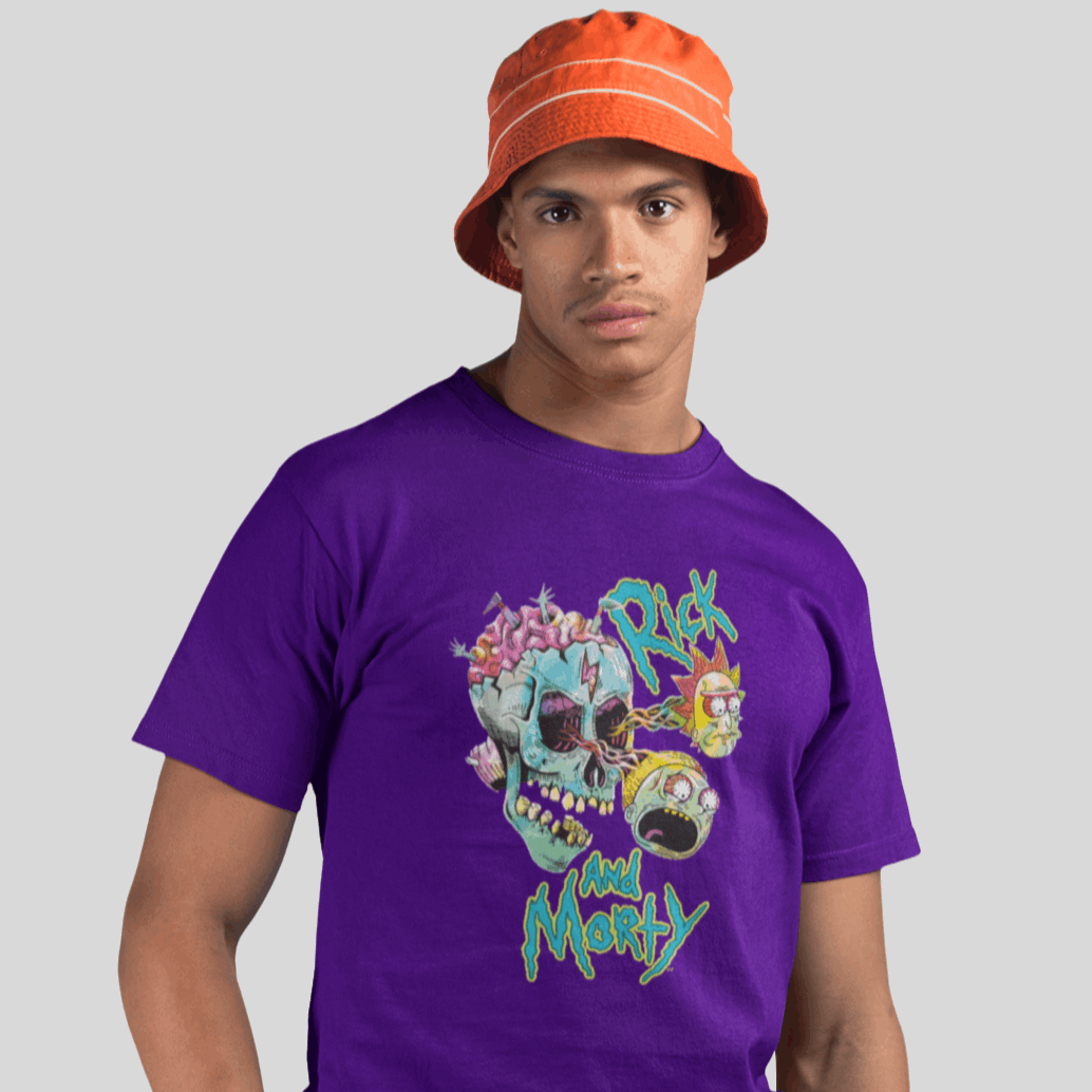 T-shirt Rick et Morty - Skull - Legend Stuff - Rick et Morty - T-shirt