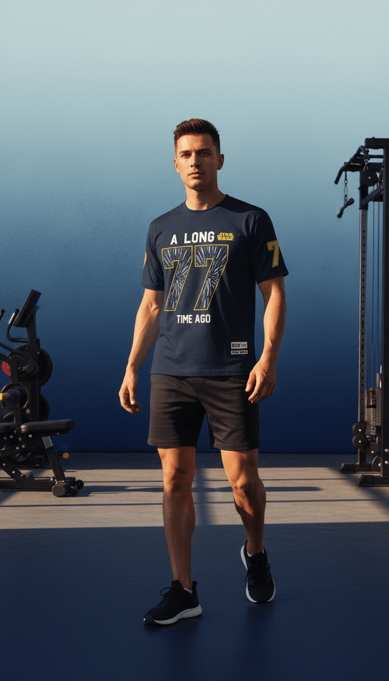 T-shirt Sport Star Wars - In A Galaxy Far Far Away