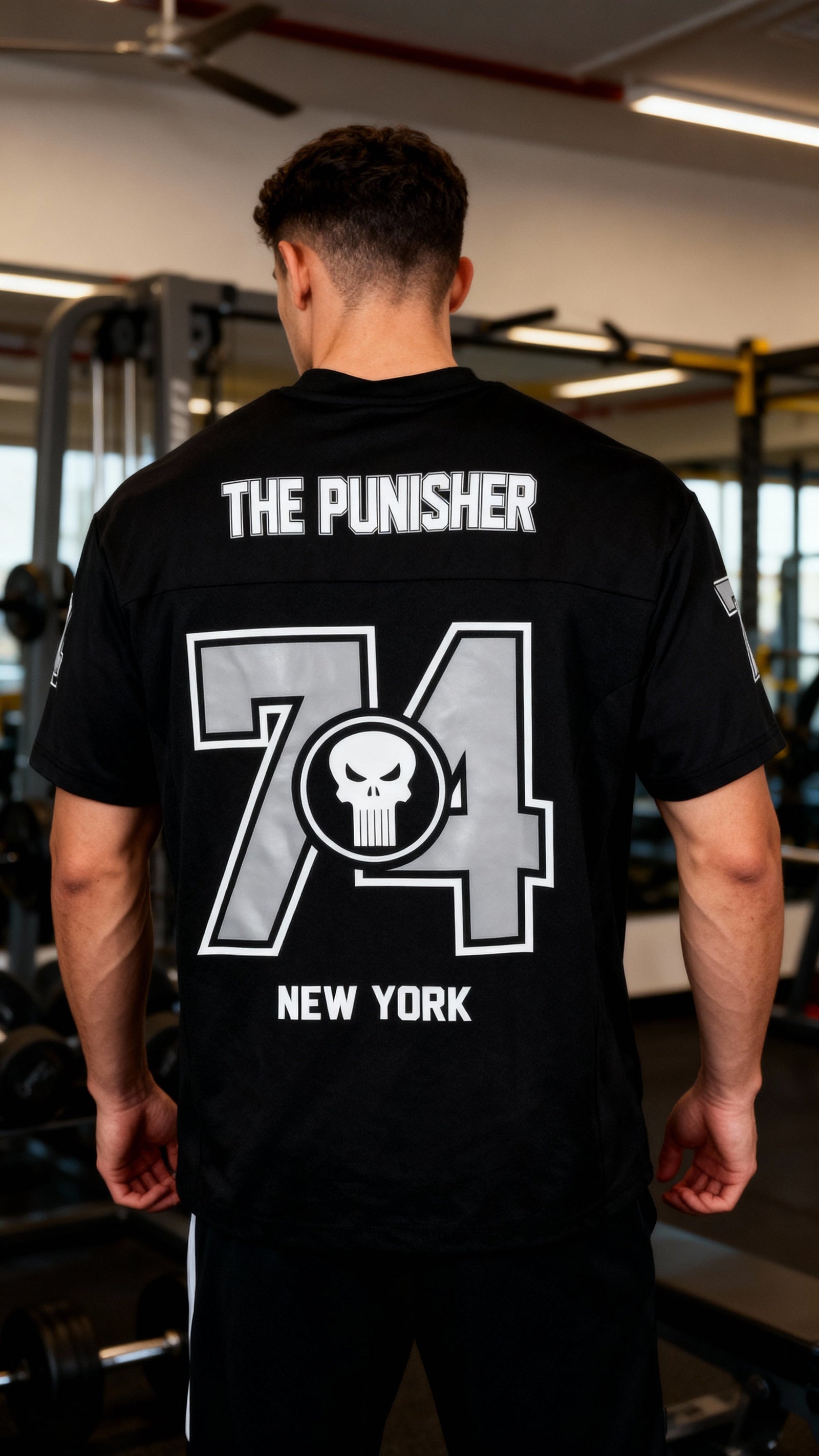 T-shirt Sport The Punisher Marvel - New York 74