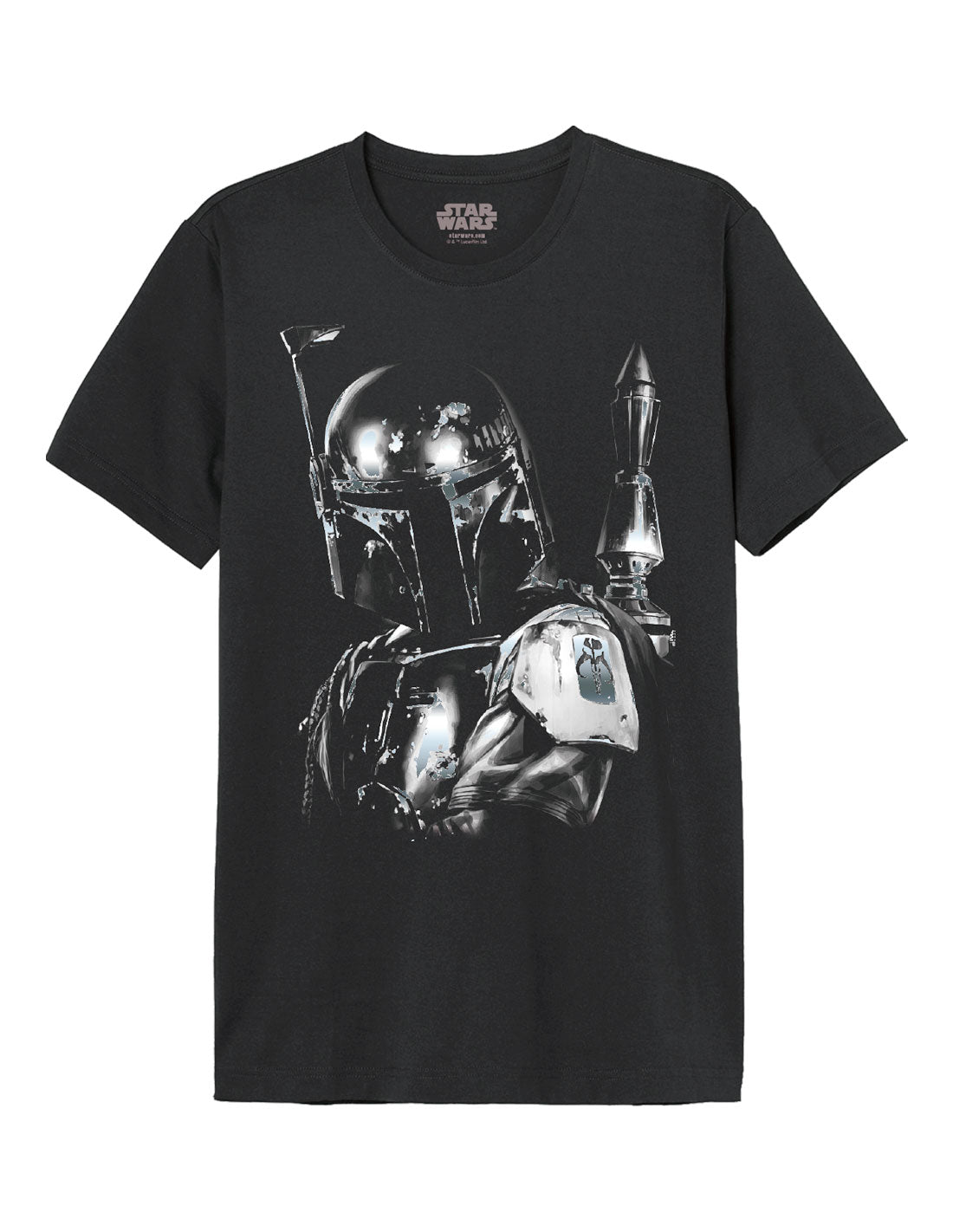 T-shirt Star Wars - Boba Fett Silver Millar - Legend Stuff - Star Wars - T-shirt