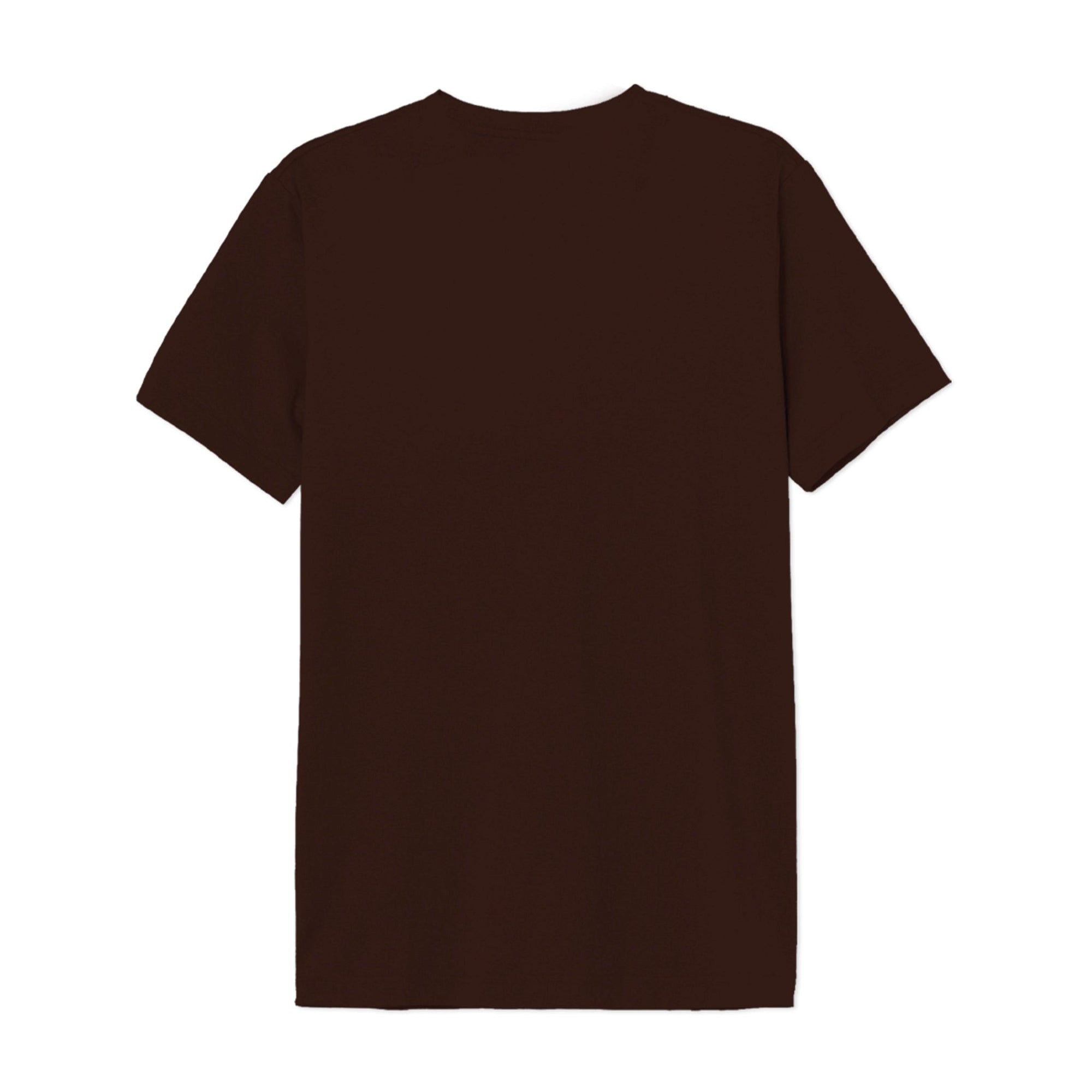 Dos du T-shirt STAR WARS - JAWAS DROID REPAIR sans motif, couleur marron foncé, coupe droite confortable pour vêtements homme.