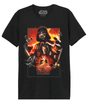 T-shirt Star Wars Villains Officiel – Dark Side en coton noir avec impression couleur de Dark Vador, Maul, Palpatine et Grievous. Idéal pour fans de la saga.