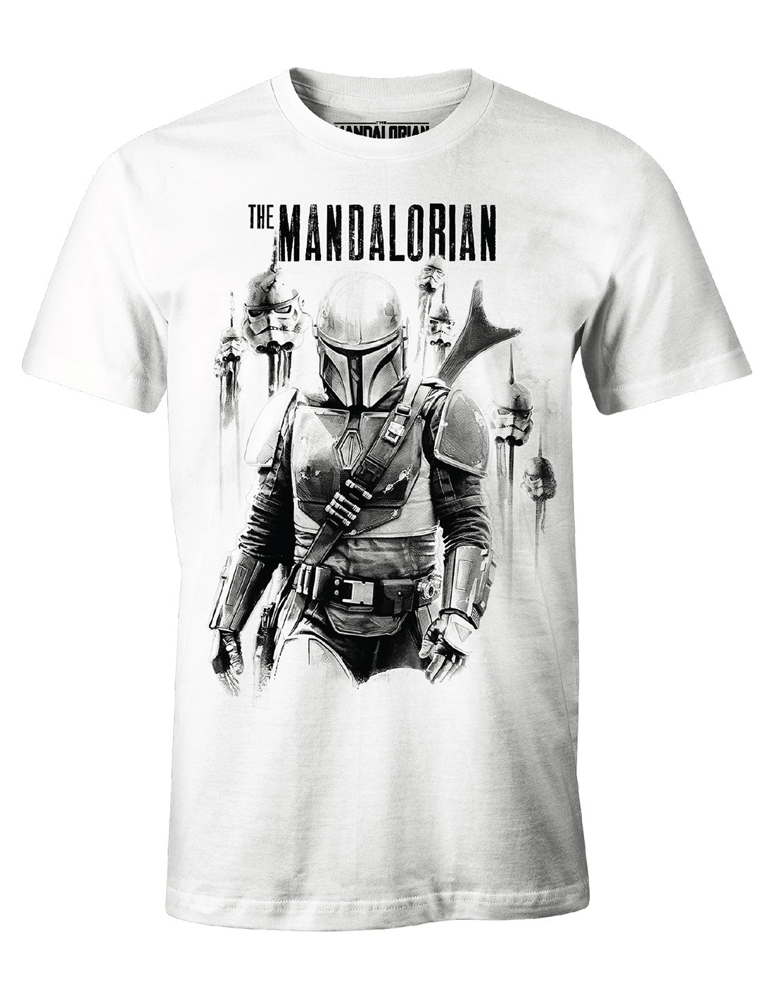 T-shirt Star Wars The Mandalorian - Mandalorian VS Stormtroopers - Legend Stuff - Star Wars - T-shirt