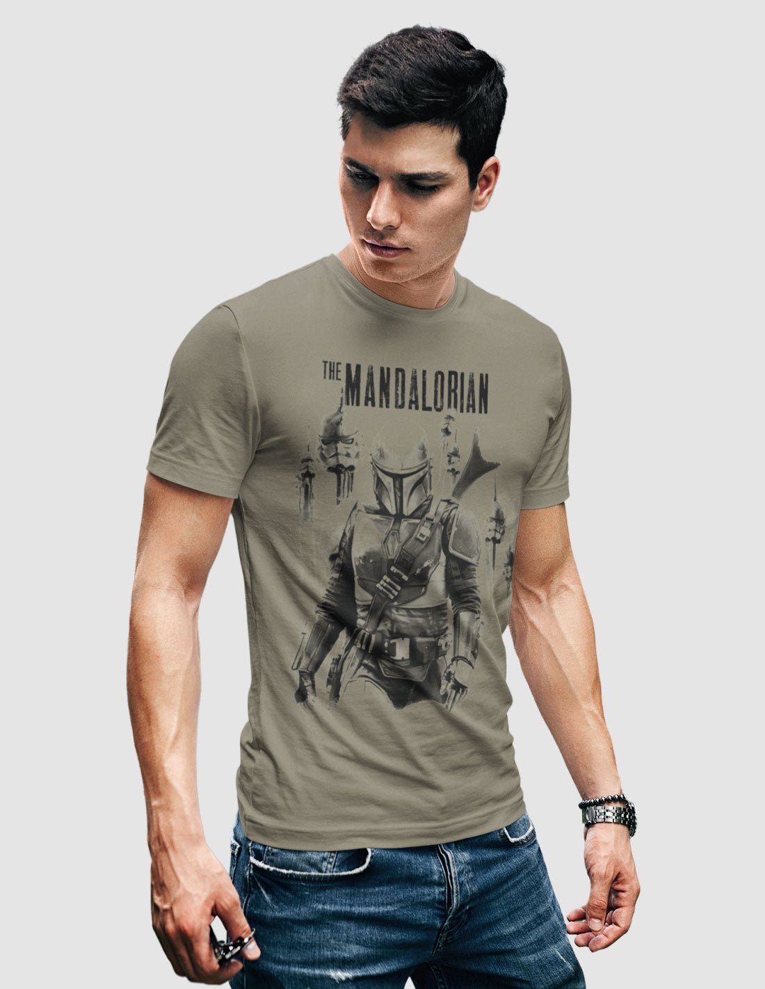 T-shirt Star Wars The Mandalorian - Mandalorian VS Stormtroopers - Legend Stuff - Star Wars - T-shirt